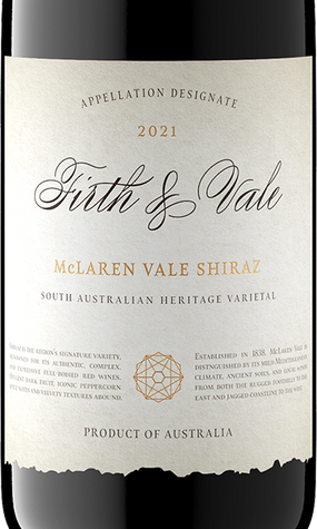 Firth & Vale 2021 Shiraz McLaren Vale, Australia