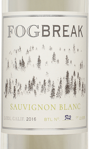 Fogbreak 2016 Sauvignon Blanc Lodi, California