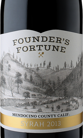Founder's Fortune 2013 Syrah Mendocino California