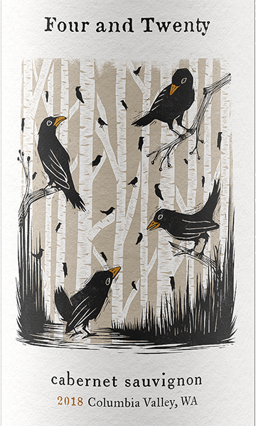 Four and Twenty 2018 Cabernet Sauvignon Columbia Valley, Washington