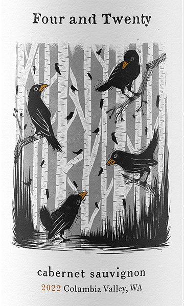 Four and Twenty 2022 Cabernet Sauvignon Columbia Valley, Washington