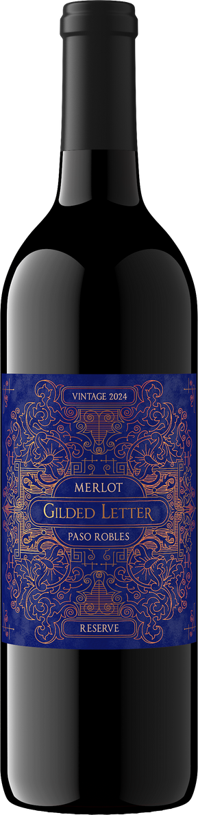 Product image for Gilded Letter 2024 Merlot Paso Robles, California