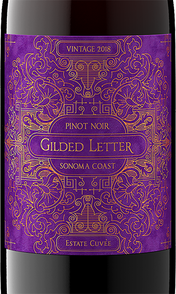 Gilded Letter 2018 Pinot Noir Sonoma Coast, California