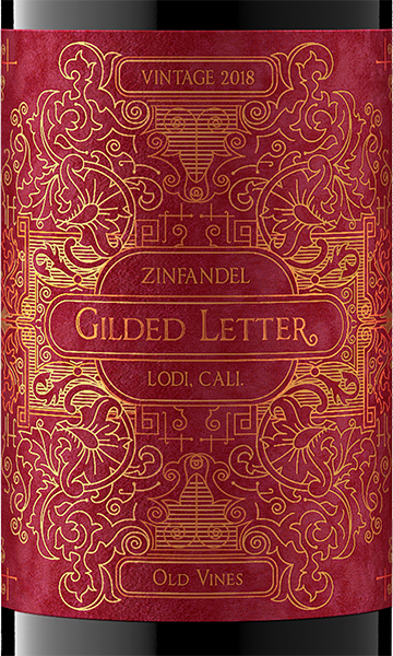 Gilded Letter 2018 Zinfandel Lodi, California