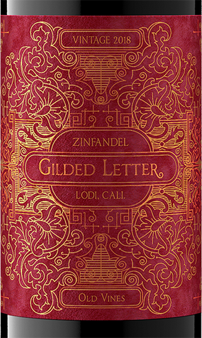 Gilded Letter 2018 Zinfandel Lodi, California