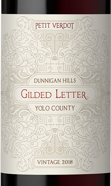 Gilded Letter 2018 Petit Verdot Dunnigan Hills, California