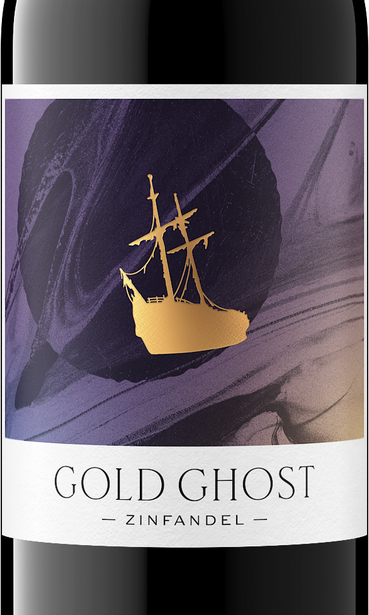 Gold Ghost Zinfandel label