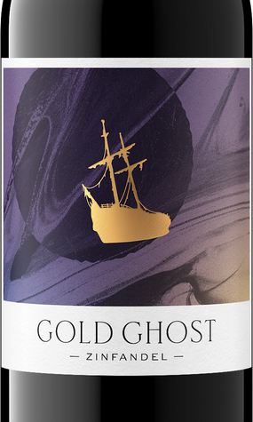 Gold Ghost Zinfandel label