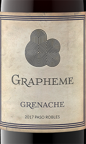Grapheme 2017 Grenache Paso Robles, California