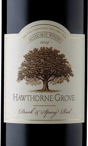 Hawthorne Grove 2014 Dark & Spicy Red California
