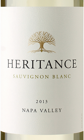 Heritance 2013 Sauvignon Blanc Napa Valley California