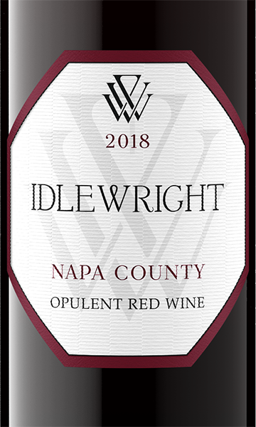 Idlewright 2018 Opulent Red Napa County, California