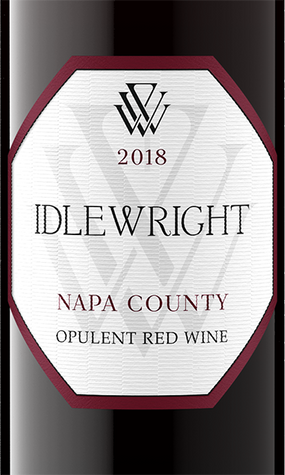 Idlewright 2018 Opulent Red Napa County, California