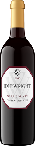 Idlewright 2018 Opulent Red Napa County, California