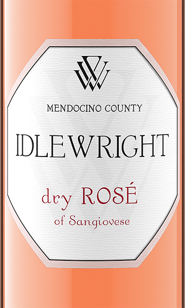 Idlewright NV Rosé of Sangiovese Mendocino County, California