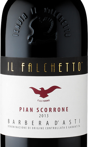 Il Falchetto 2013 Pian Scorrone Barbera d'Asti Superiore Piedmont DOCG Italy