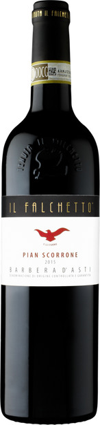 Il Falchetto 2015 Pian Scorrone Barbera d'Asti Superiore Piedmont DOCG Italy