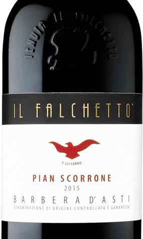 Il Falchetto 2015 Pian Scorrone Barbera d'Asti Superiore Piedmont DOCG Italy