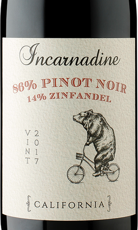 Incarnadine 2017 Pinot Noir - Zinfandel California