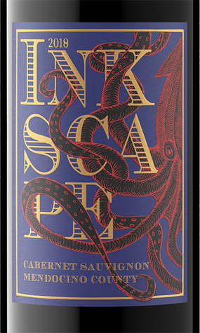 Inkscape 2018 Cabernet Sauvignon Mendocino County, California