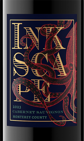 Inkscape 2023 Cabernet Sauvignon Monterey County, California