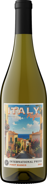 International Press 2024 Pinot Bianco Bottle