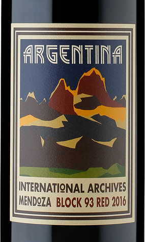 International Archives: Argentina 2016 Block 93 Red Mendoza Argentina