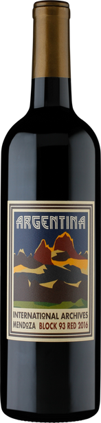 International Archives: Argentina 2016 Block 93 Red Mendoza Argentina