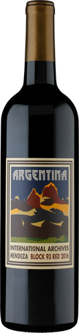 International Archives: Argentina 2016 Block 93 Red Mendoza Argentina