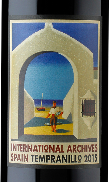 International Archives 2015 Tempranillo Vino de la Tierra de Castilla Spain
