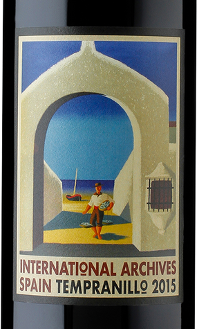 International Archives 2015 Tempranillo Vino de la Tierra de Castilla Spain
