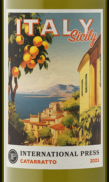International Press 2021 Catarratto Terre Siciliane IGT, Italy