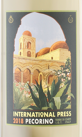 International Press 2018 Pecorino Terre di Chieti IGT, Italy