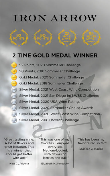 Iron Arrow 2019 White Blend Columbia Valley, Washington 