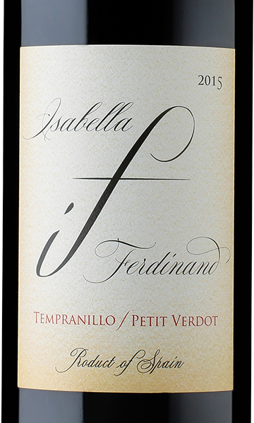Isabella Ferdinand 2015 Tempranillo-Petit Verdot Castilla Spain