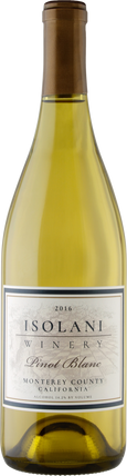 Isolani Winery 2016 Pinot Blanc Monterey County California
