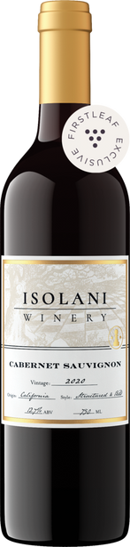 Isolani Winery 2020 Cabernet Sauvignon California