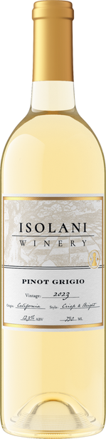 Isolani Winery 2023 Pinot Grigio, California