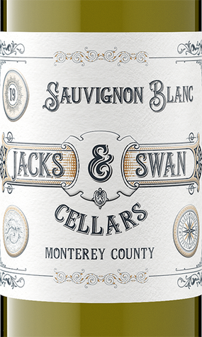 Jacks & Swan Cellars 2019 Sauvignon Blanc Monterey County, California