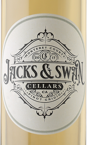 Jacks and Swan Cellars 2017 Pinot Grigio Monterey County California