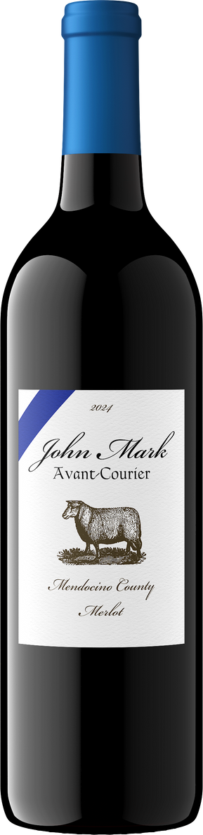 Product image for John Mark Avant-Courier 2024 Merlot Mendocino County, California