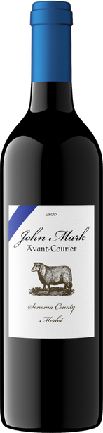 John Mark Avant-Courier 2020 Merlot Sonoma County, California