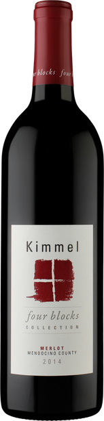 Kimmel 2014 Four Blocks Merlot Potter Valley Mendocino County California