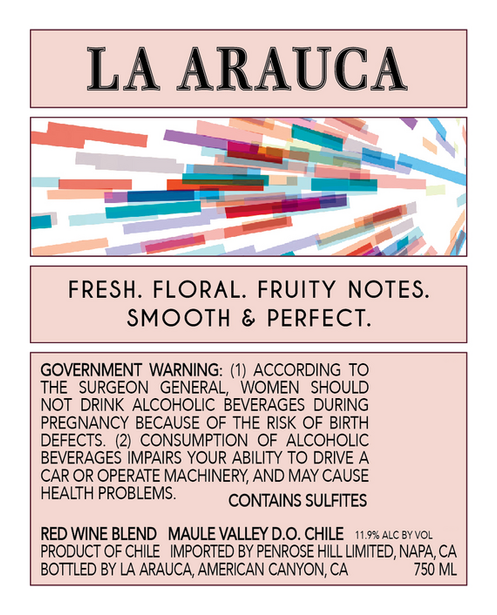La Arauca 2020 Red Blend Maule Valley DO, Chile