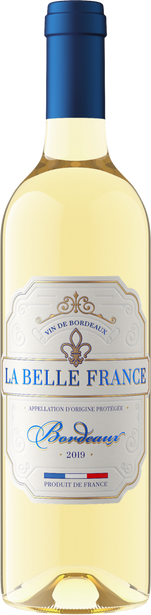 La Belle France 2019 Bordeaux Blanc Bordeaux AOP, France