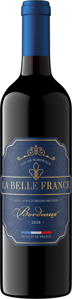 La Belle France 2018 Bordeaux Rouge Bordeaux AOP, France 
