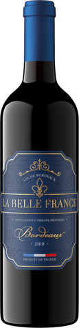 La Belle France 2018 Bordeaux Rouge Bordeaux AOP, France 