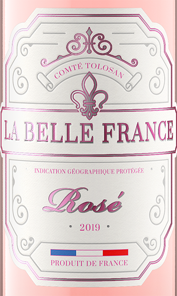 La Belle France 2019 Rosé Comté Tolosan IGP, France