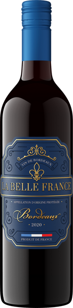 La Belle France 2020 Bordeaux Rouge Bordeaux AOP, France