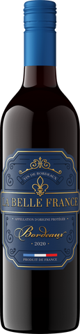 La Belle France 2020 Bordeaux Rouge Bordeaux AOP, France
